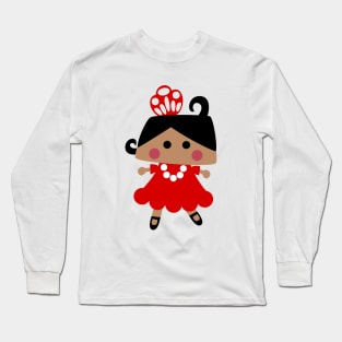 Flamenco Polka Dot Long Sleeve T-Shirt